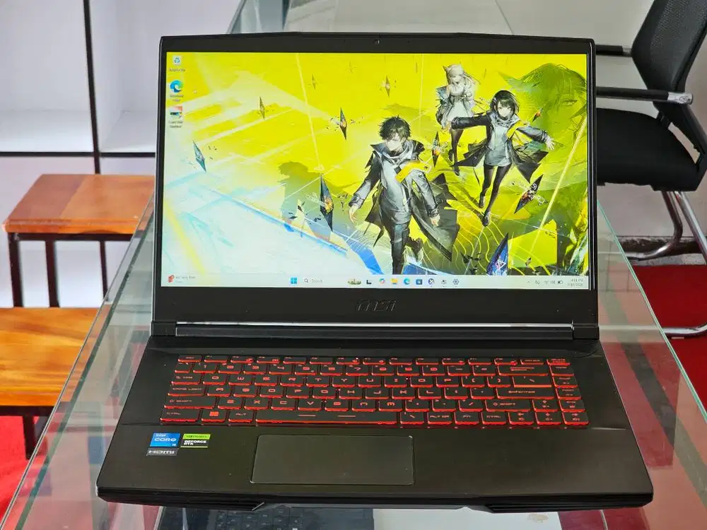 MSI GF63 Thin 11UCX intel Core i5 gen 11 Ram 8 GB Nvidia RTX 2050 144