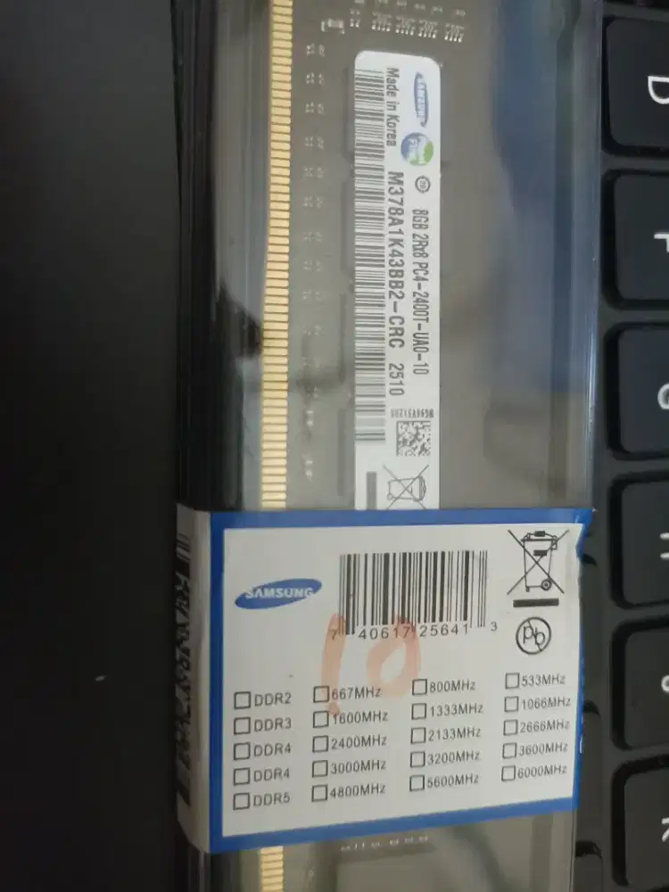RAM PC DDR4 8GB - SAMSUNG