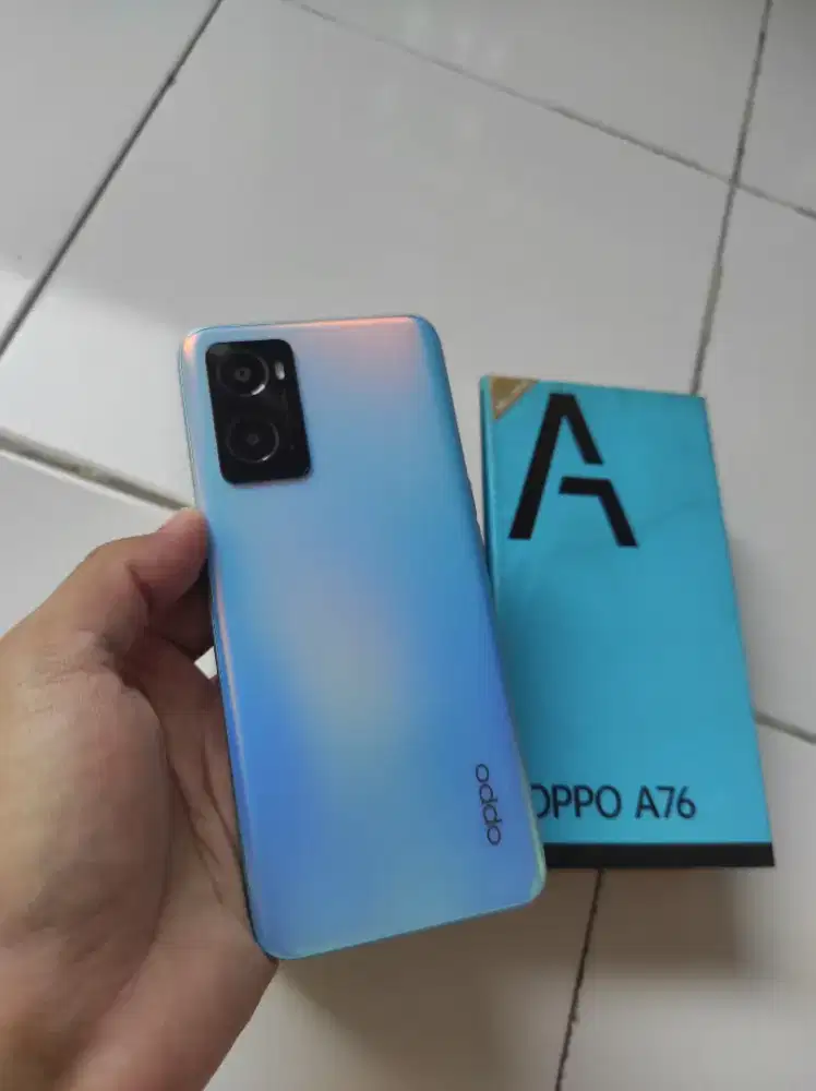 Oppo A76 6/128 Lengkap