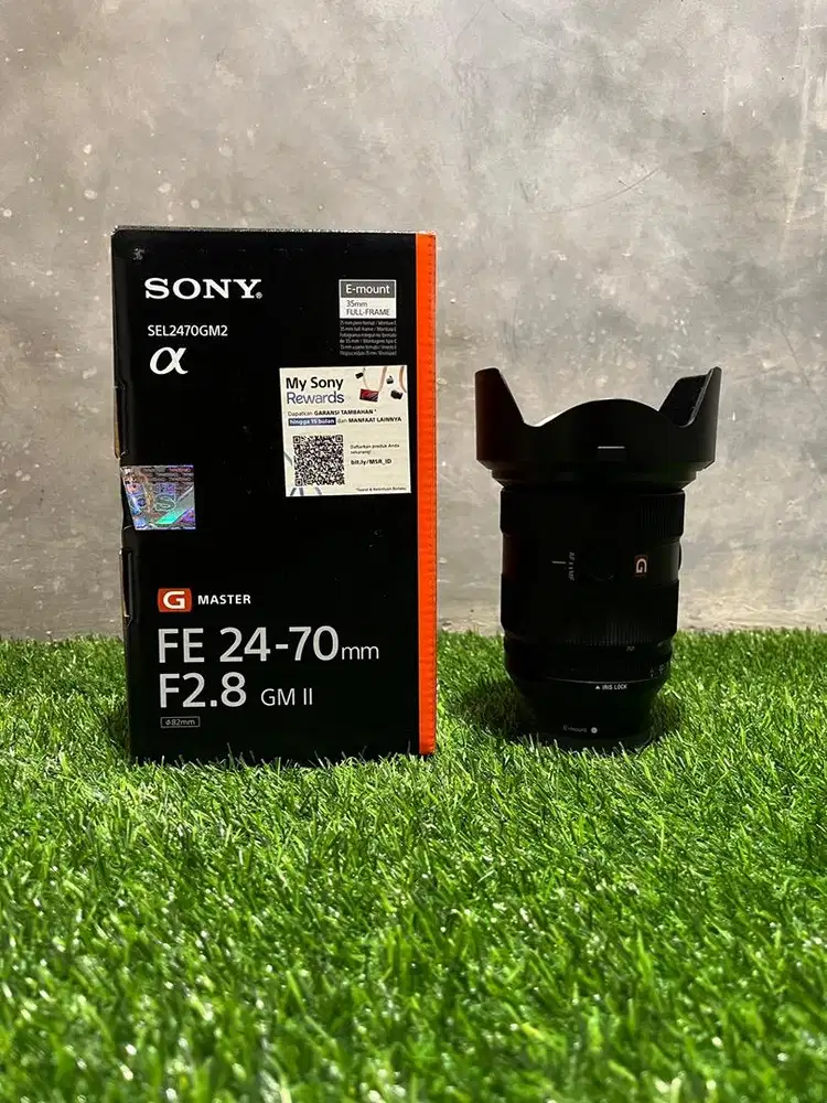 Lensa Mirrorless Sony FE 24-70mm F2.8 GM II Bekas