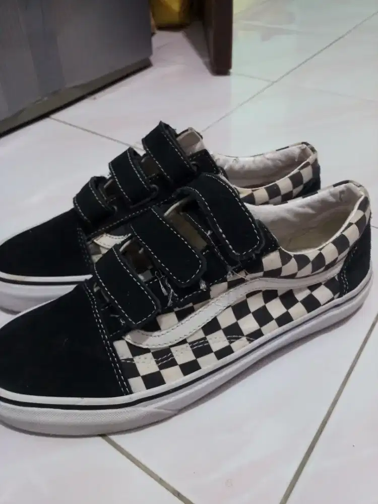 Vans checkerboard Velcro size 43
