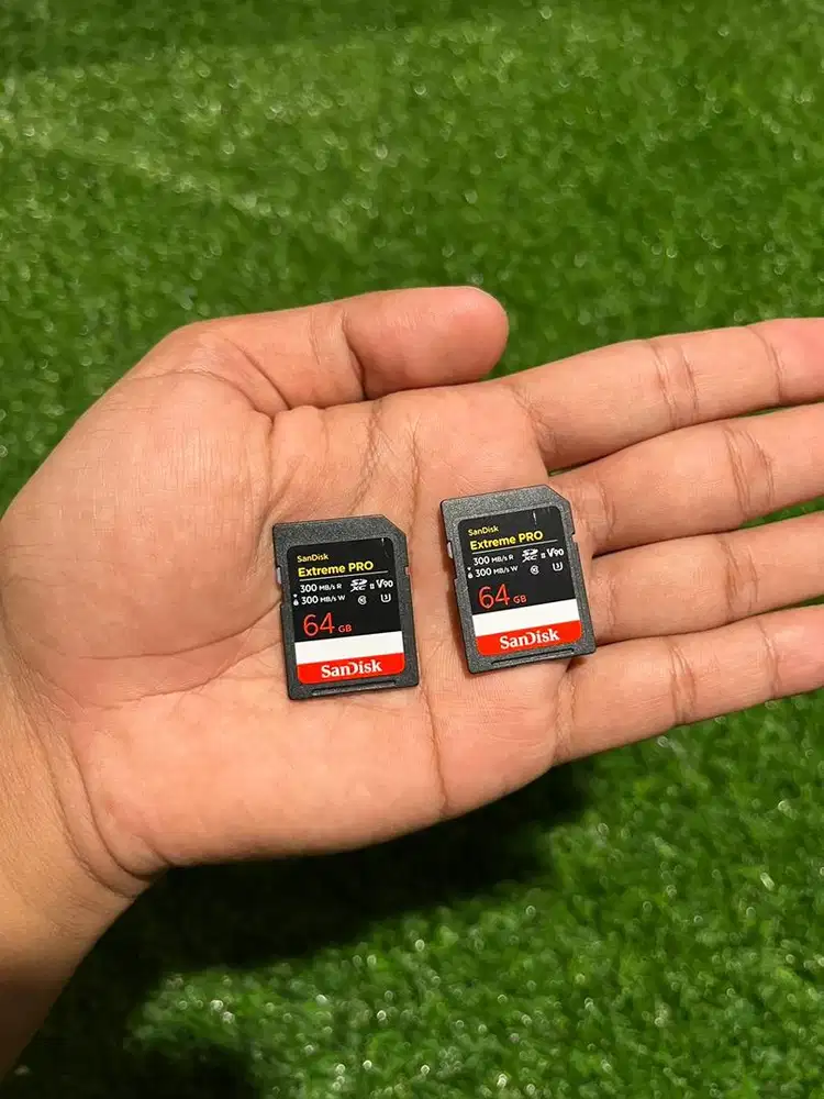 SD Card Sandisk Extreme Pro SDXC UHS-II 64GB Bekas