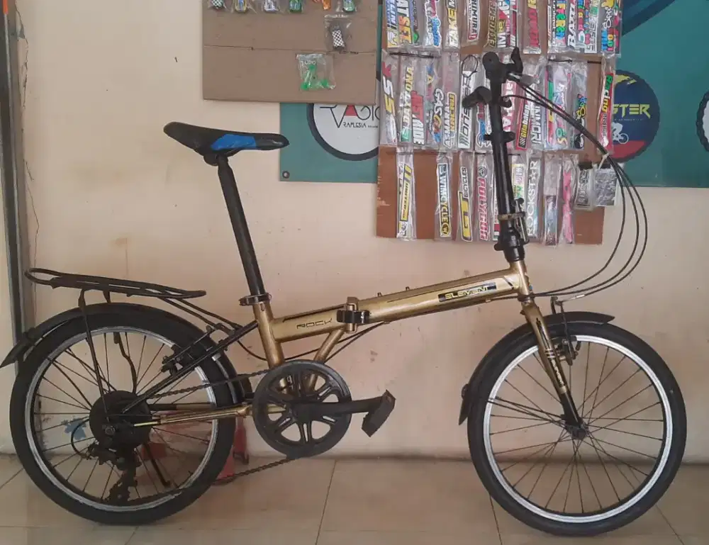 Sepeda Lipat Repaint 20 Mantab