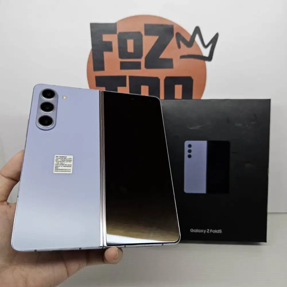 Samsung Z Fold 5 12/512GB Blue Fullset No Minus No Kendala