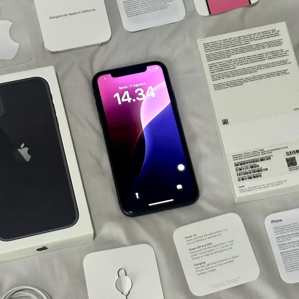 iPhone 11 128GB Black — Ex-Blibli / iBox