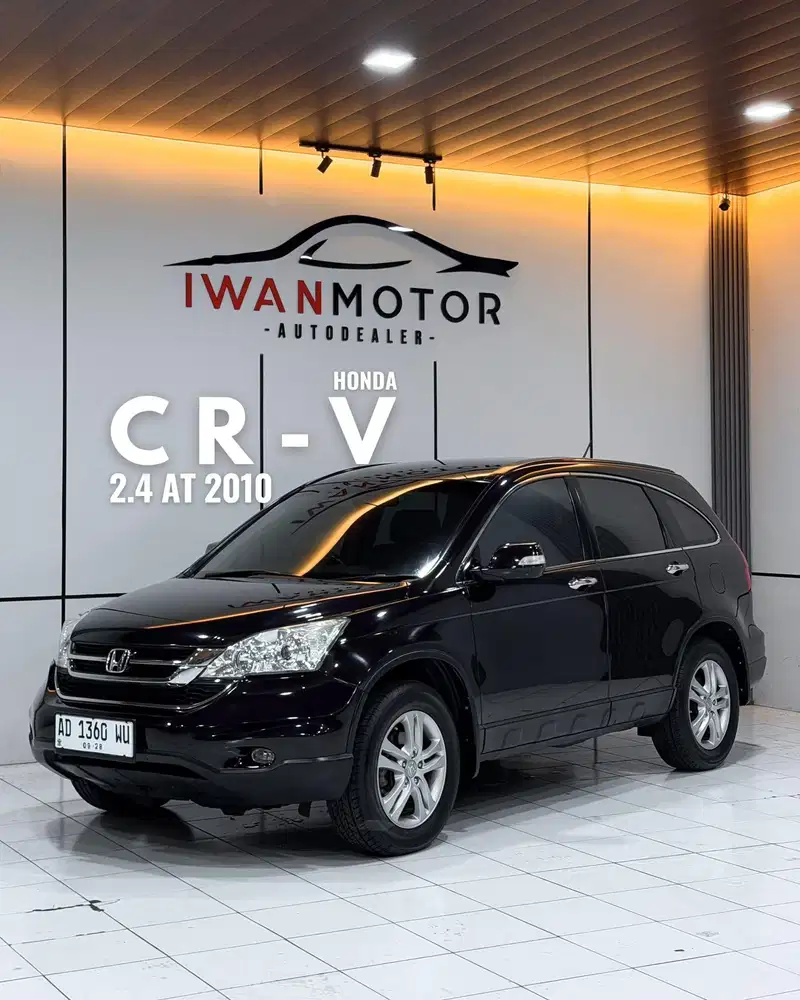 Plat AD Pajak Baru ! Honda CRV 2.4 AT Tahun 2010