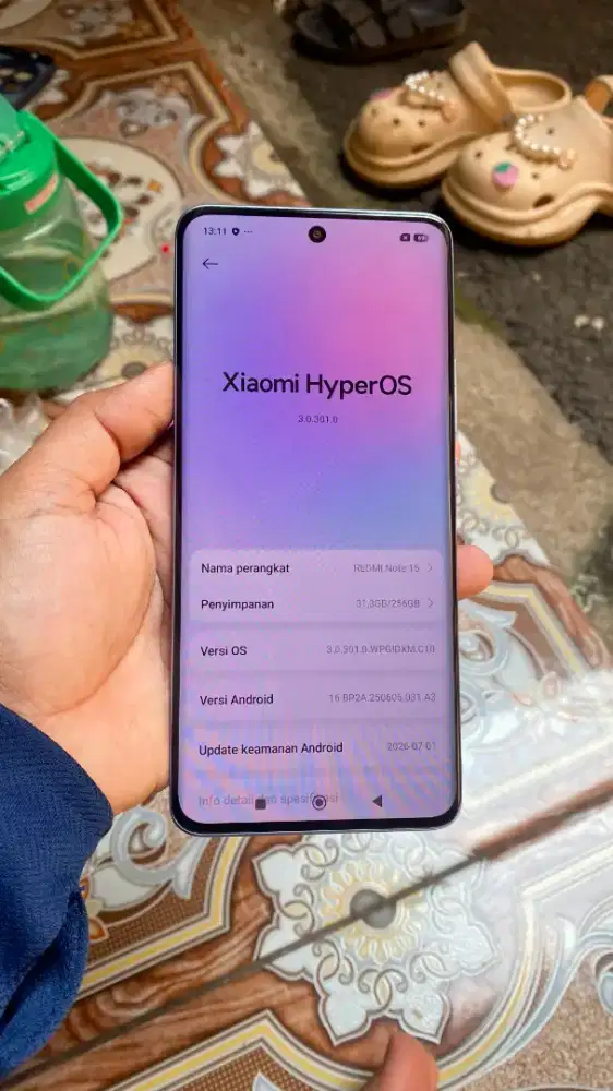 XIAOMI REDMI NOTE 15 BASIC 8/256 SANGAT MULUSS SEKALI