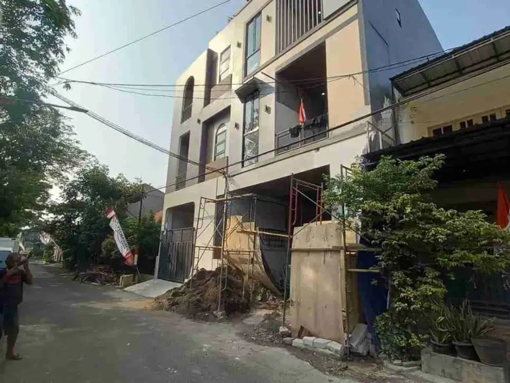 Jual Kost 25+1 Kamar Baru Full Furnish Dkt Beberapa Kampus Strategis Manyar Surabaya