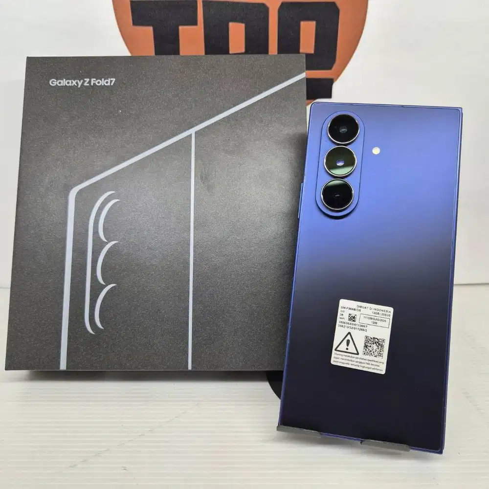 Samsung Galaxy Z Fold 7 12/256GB Resmi Second Garansi Indonesia FULLS