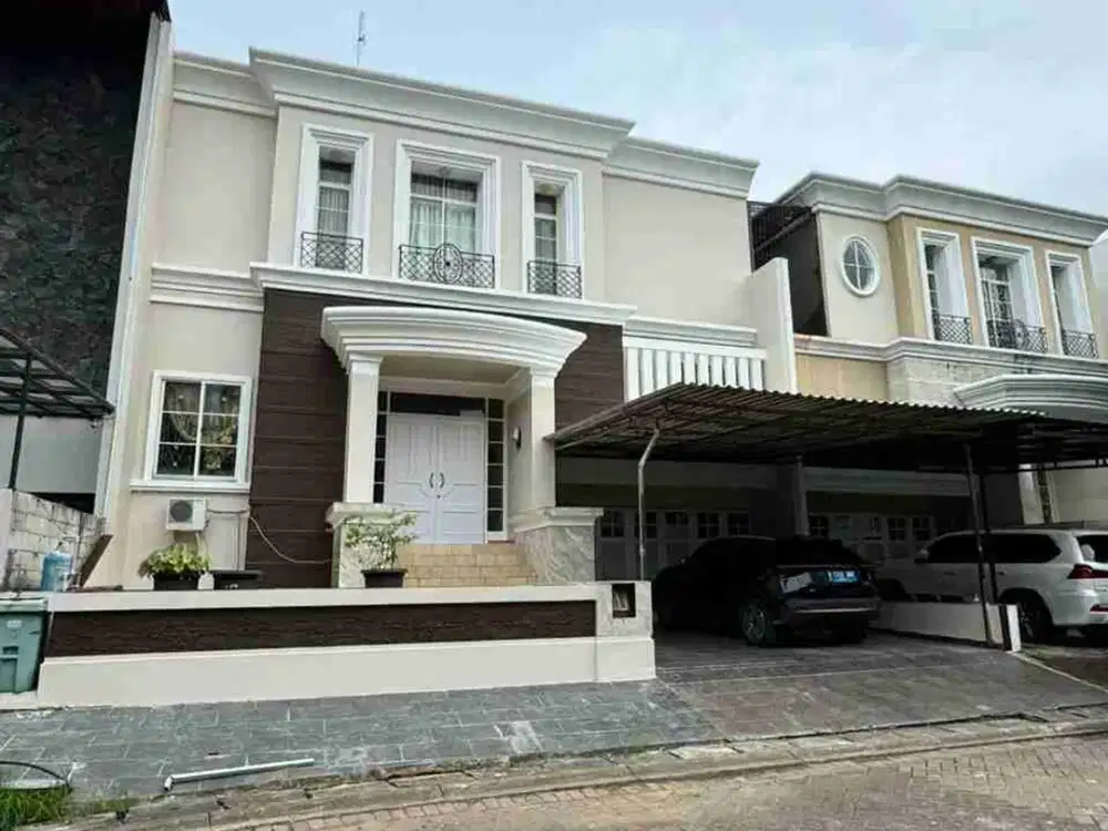 rumah siap huni di mediterania bulevar flirence PIK 1 jakarta utara