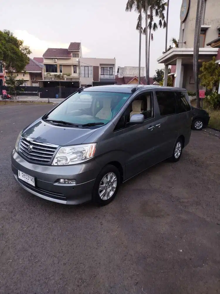 Toyota Alphard V Metik 2004 seger & Sehat Walafiat