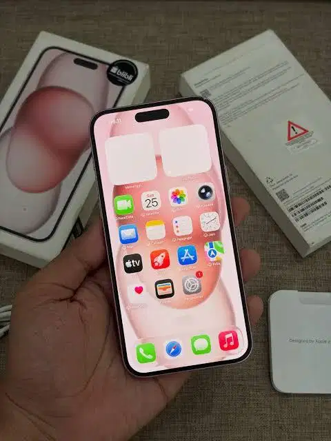iPhone 15 PLUS resmi indonesia. Murah aja.. Bisa tt