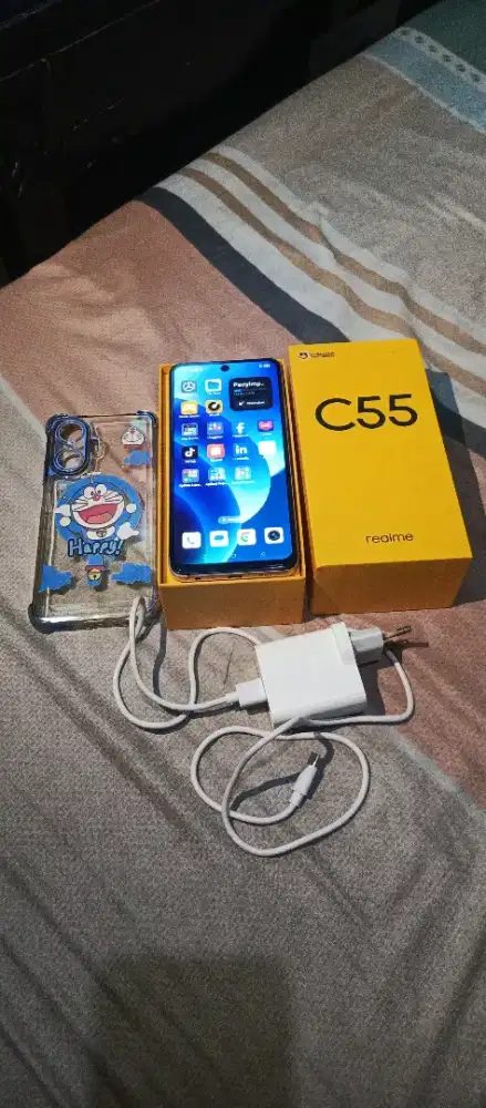Bismillah...Dijual Hp Realme c55 ram 6+6/128gb, Udah Suport NFC
