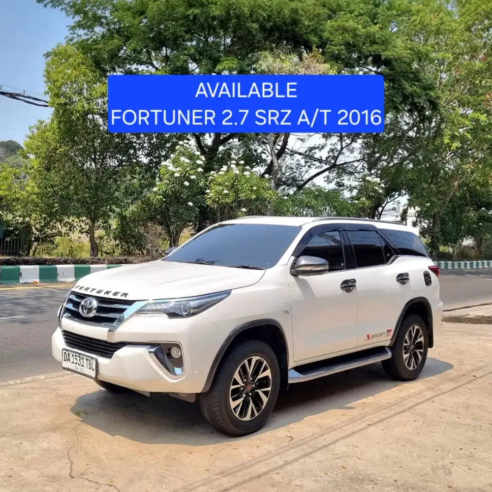 Toyota Fortuner 2.7 SRZ A/T 2016