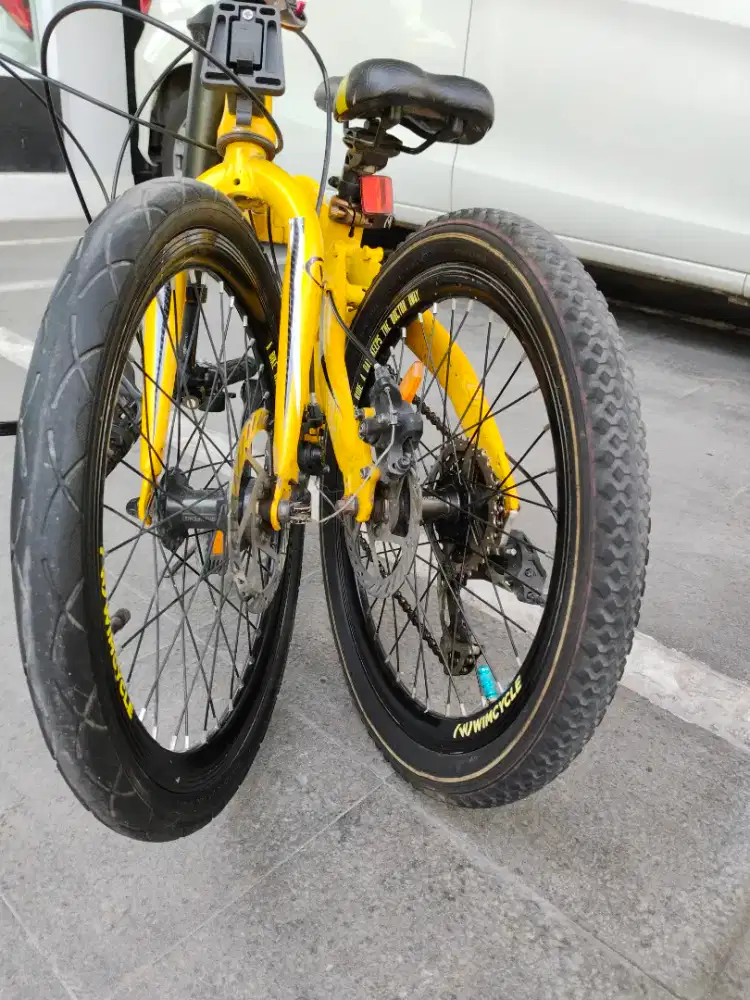 Sepeda lipat folding bike wim cycle pocket rocket 20