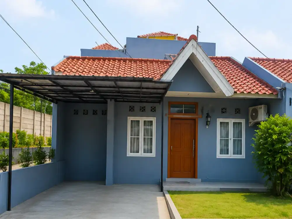 Dijual cepat Rumah Hook luas murah di pusat kota Depok Bella Casa Residence
