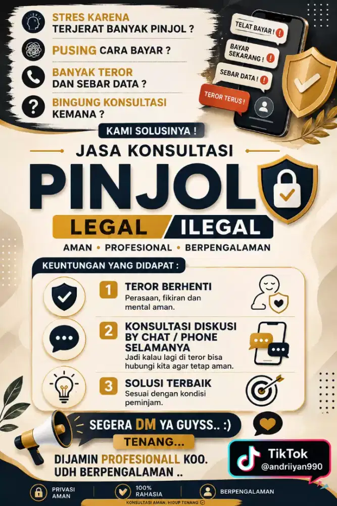 Jasa Aman dari Teror Pinjol