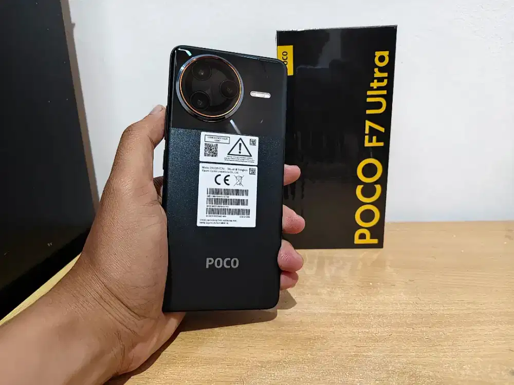 Poco F7 ultra 16/512 hitam like new