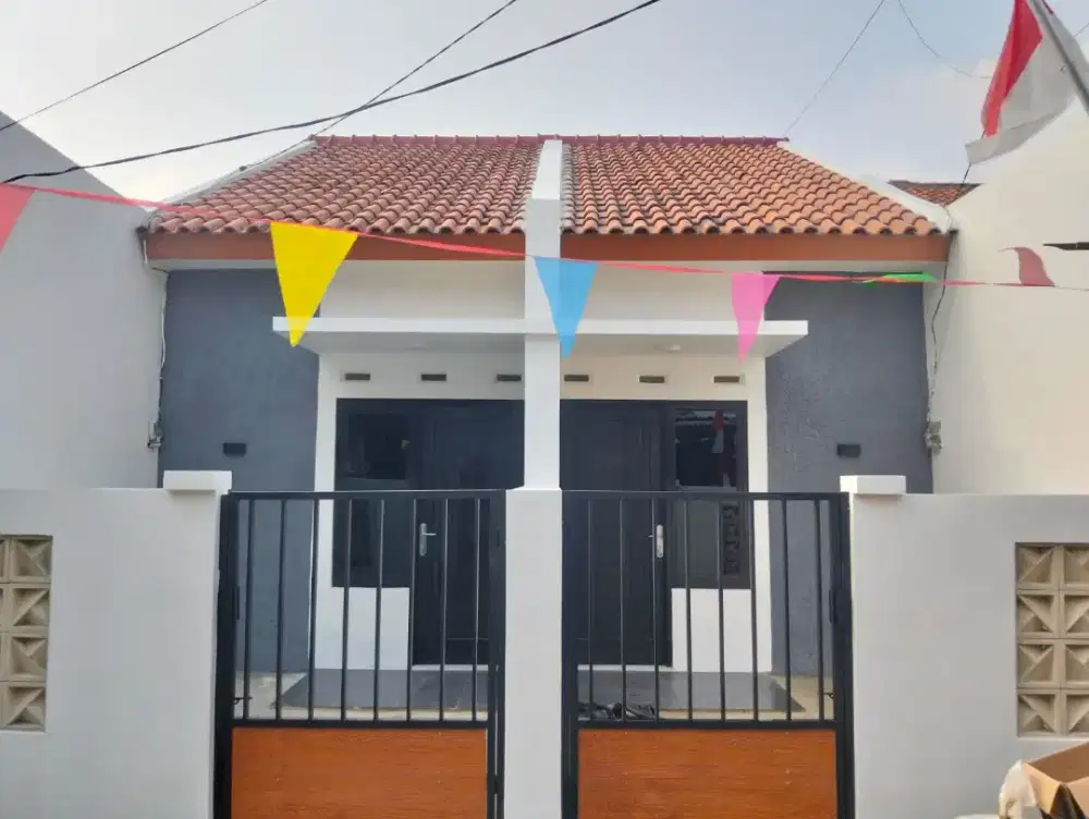 Dijual 2 Unit Rumah Baru Berdempetan Di Perumnas Depok 1