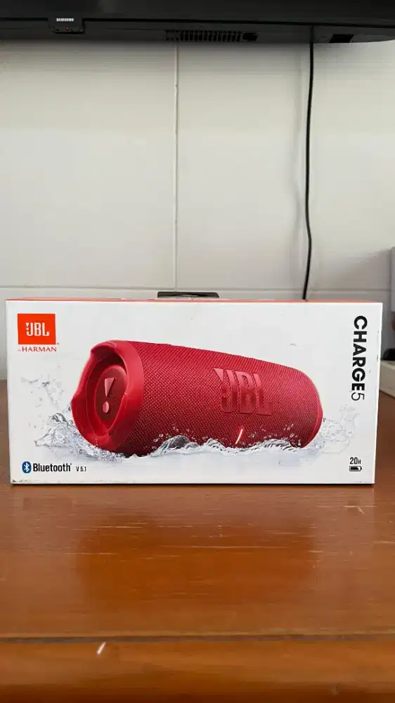 JBL Charge 5 Fullset Original New Segel