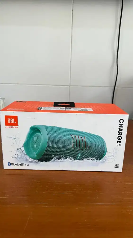 JBL Charge 5 Fullset Original New Segel
