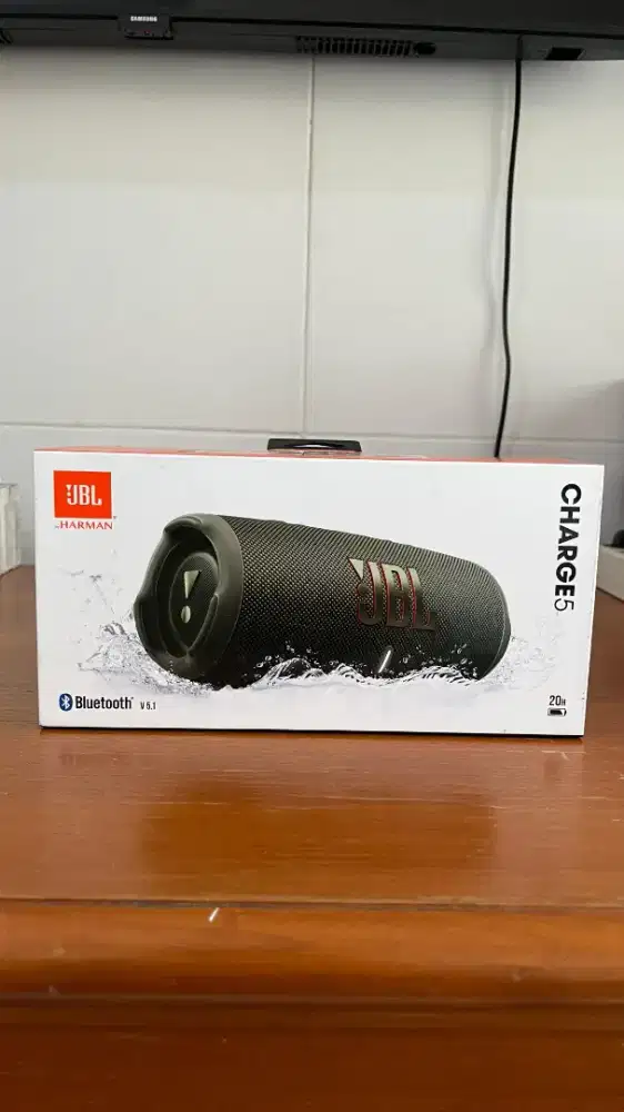 JBL Charge 5 Fullset Original New Segel