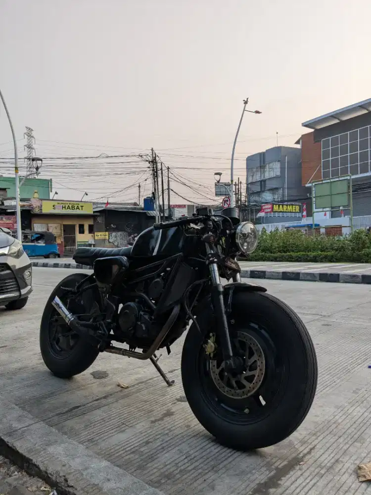 Yamaha Byson 2011 Custom Modifikasi Bobber Caferacer Bratcafe