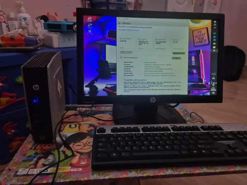 Komputer merek hp  T510