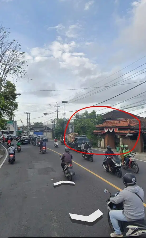*DISEWAKAN TANAH DAN BANGUNAN - Jln. Hos Cokroaminoto Denpasar Bali*