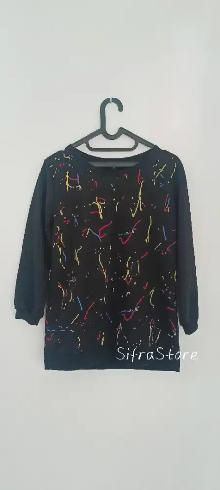 Sweater bahan kaos