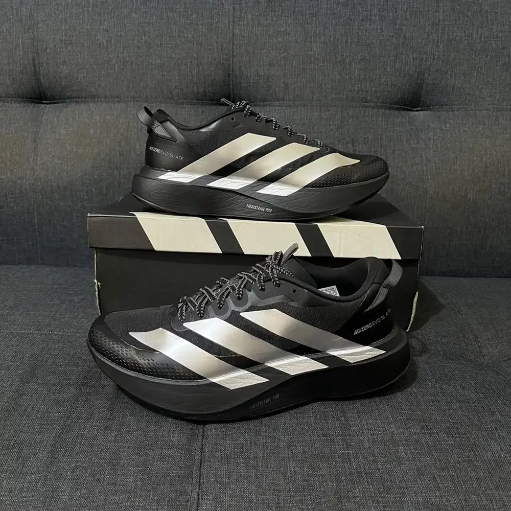 Sepatu Running Adidas Adizero EVO SL ATR Size 43 Second Original