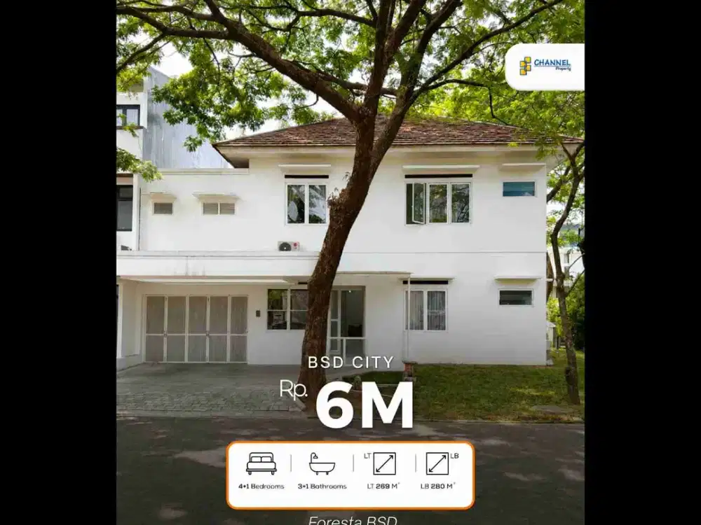 JUAL Rumah Hoek Siap Huni Dekat AEON Mall BSD Foresta, An