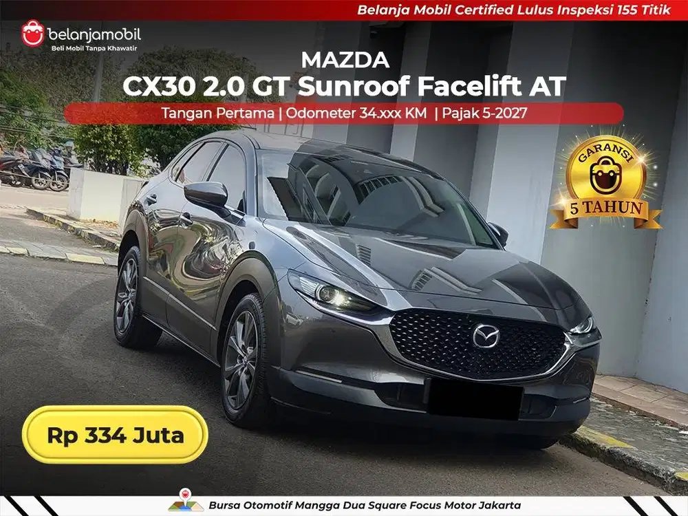 [ GARANSI 5TH ] Mazda CX-30 CX30 CX 30 2.0 GT Sunroof AT 2023/2024