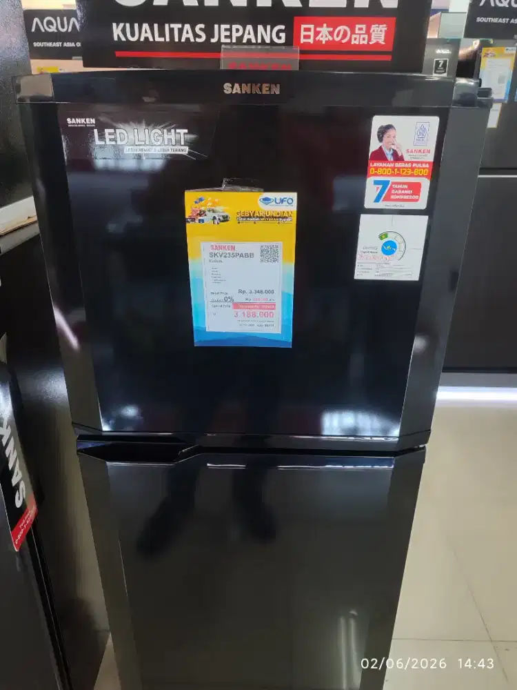 Sanken SKV235PABB BISA KREDIT BUNGA RINGAN FREE DP