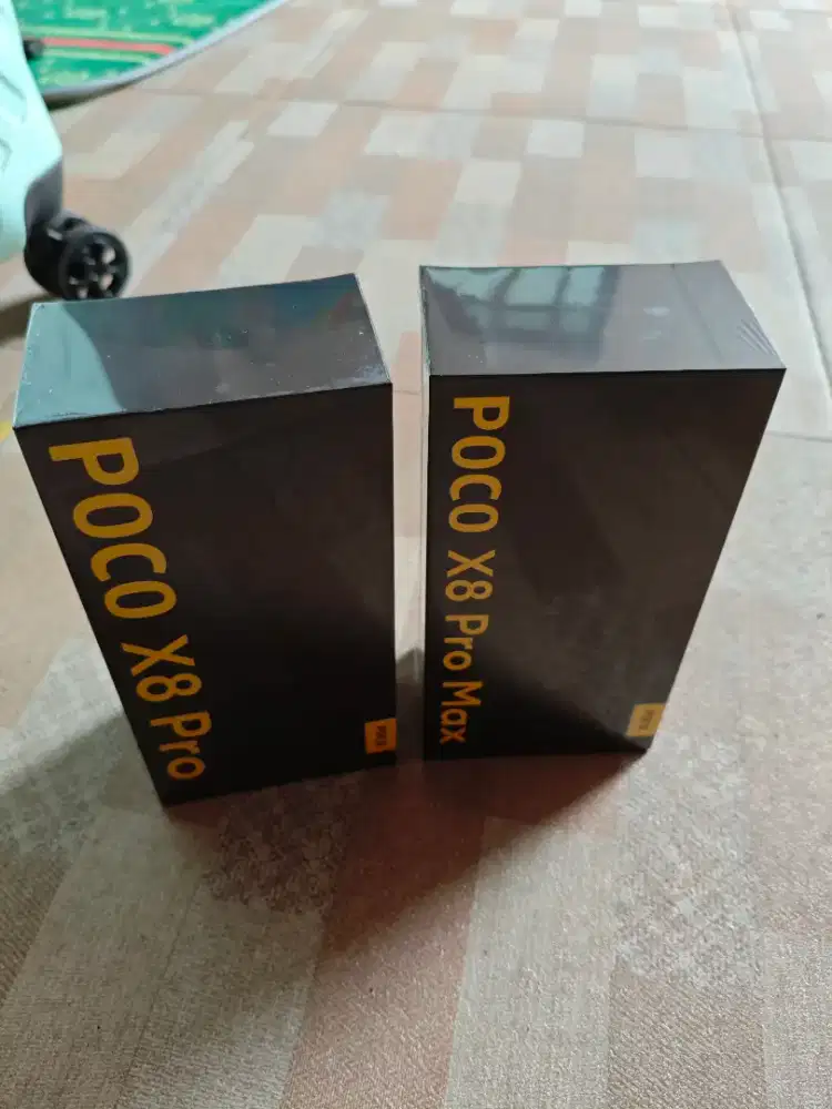 Xiaomi poco X8 pro max 512gb ram 12gb 5G dan8/256 pro garansi resmi