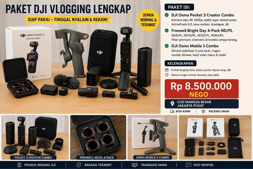 DJI Osmo Pocket 3 Creator Combo