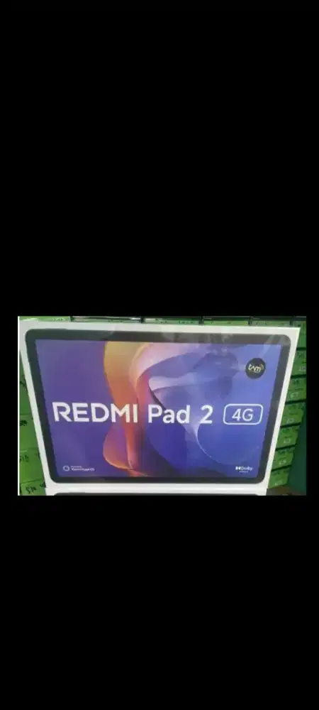 Tablet Xiaomi redmi pad 2 4G 256gb bisa kartu SIM card sinyal 4G LTE