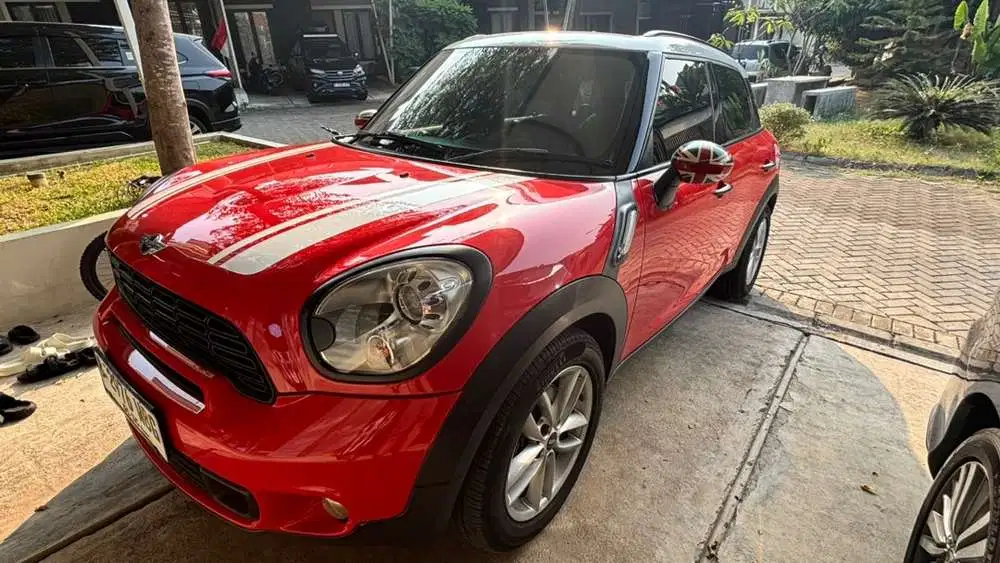 MINI COOPER S COUNTRYMAN R60 1.6 TURBO 2011 - RED - KM 71RIBU