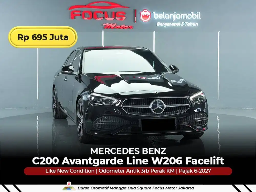 [ ANTIK 3RB KM ] Mercedes Benz C 200 C200 Avantgarde W206 2023/2024