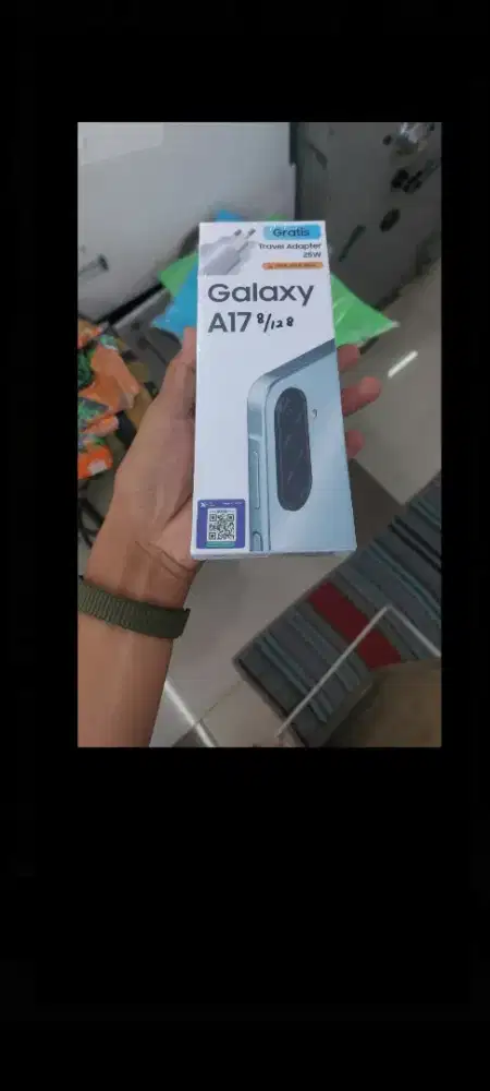 Samsung galaxy A17 256gb ram 8gb dan8/128 5G garansi resmi