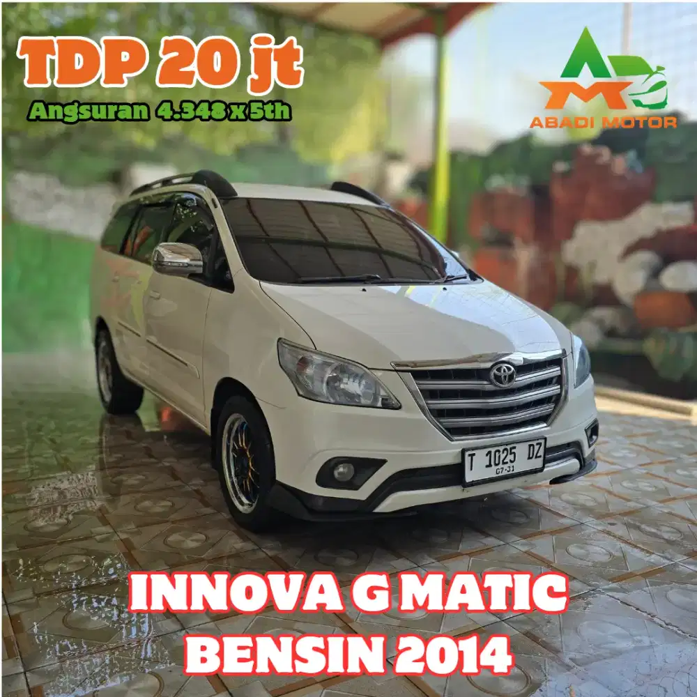 KIJANG INNOVA G MATIC BENSIN TAHUN 2014
