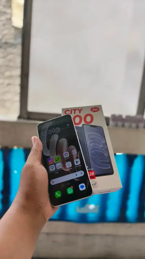 Itel City 100 8/128gb fullset