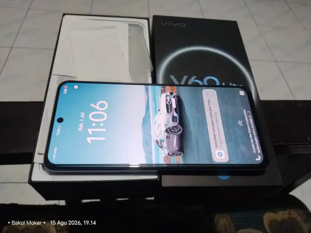 Vivo V60 lite bekas rasa baru