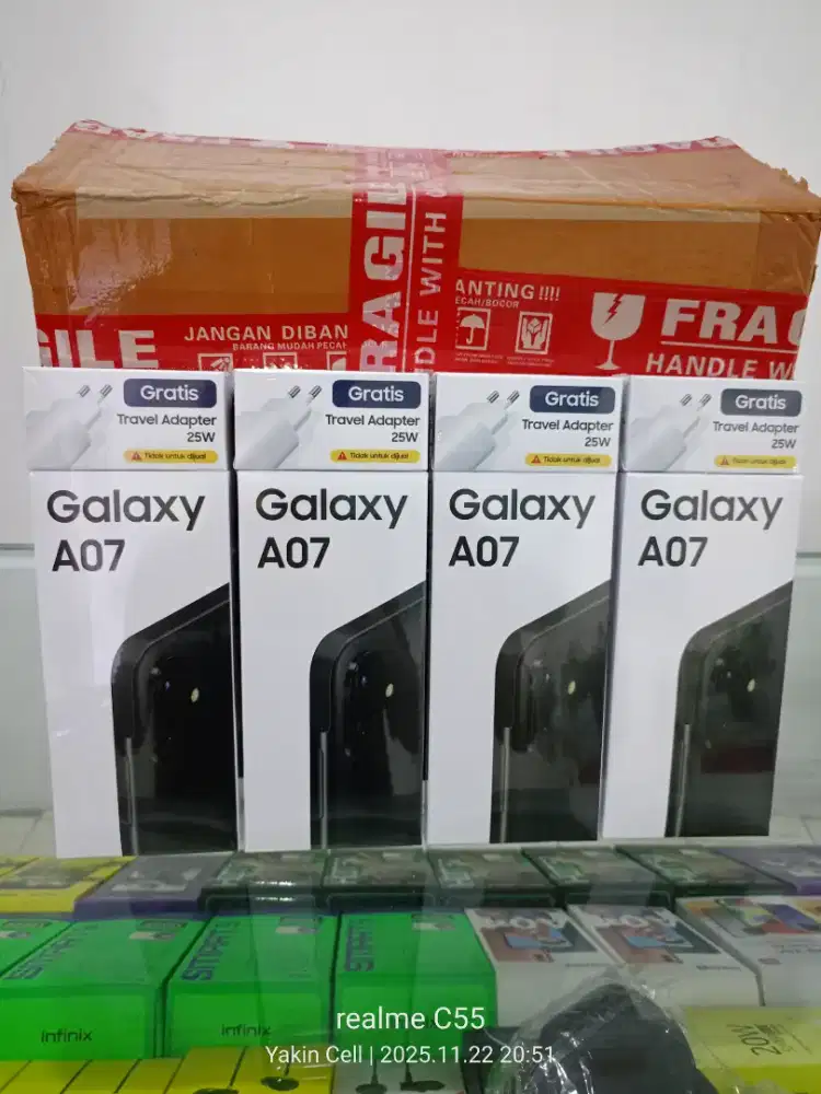 Samsung A07 4/128 GB Helio G99 Camera 50 MP Garansi Resmi