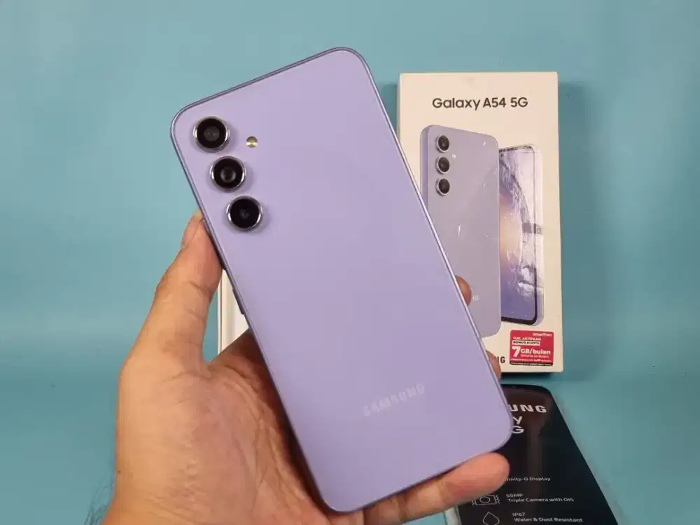 Samsung Galaxy A54 5G NFC 128GB mulus fullset ORI SEIN
