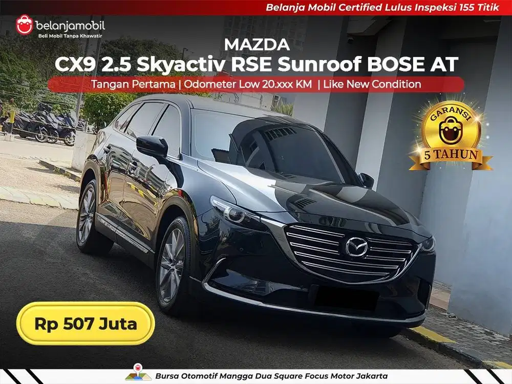 [ LOW KM 20RB ] Mazda CX9 CX-9 CX 9 2.5 Skyactiv RSE AT 2023/2024