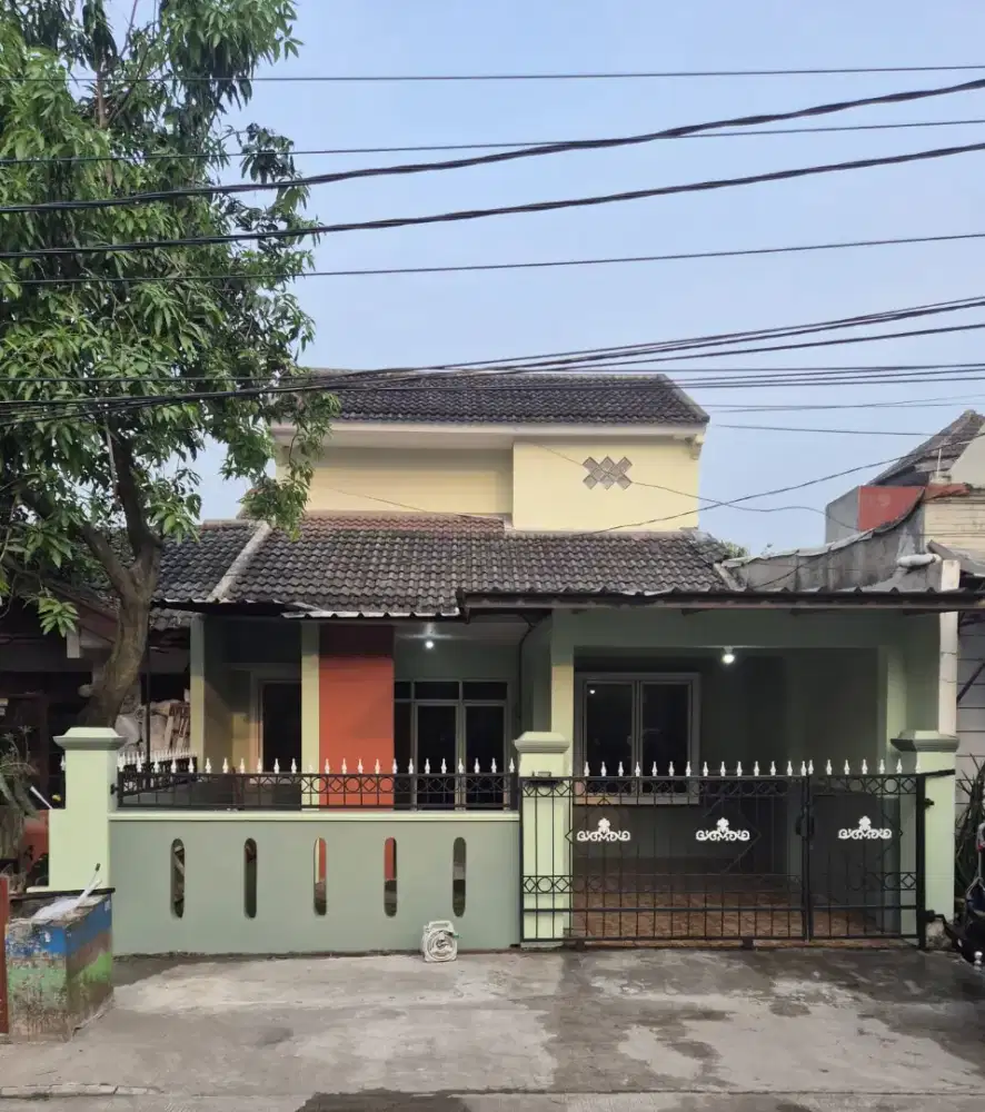 Dijual rumah 2 lantai siap huni di Perum Pondok Damai Cileungsi