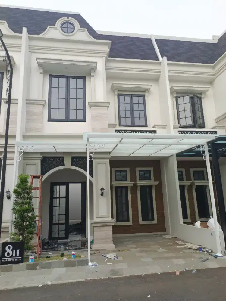 Kanopi besi hollow
