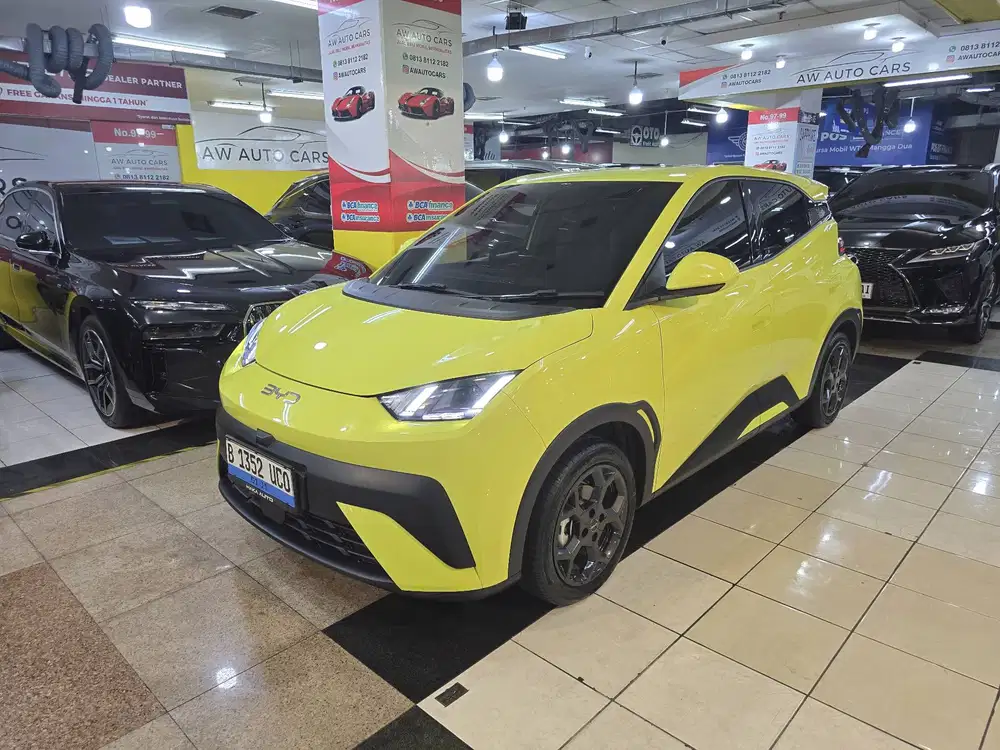 BYD Atto 1 Premium NIK 2025 Hijau Kuning non Dynamic 2026 Long Range