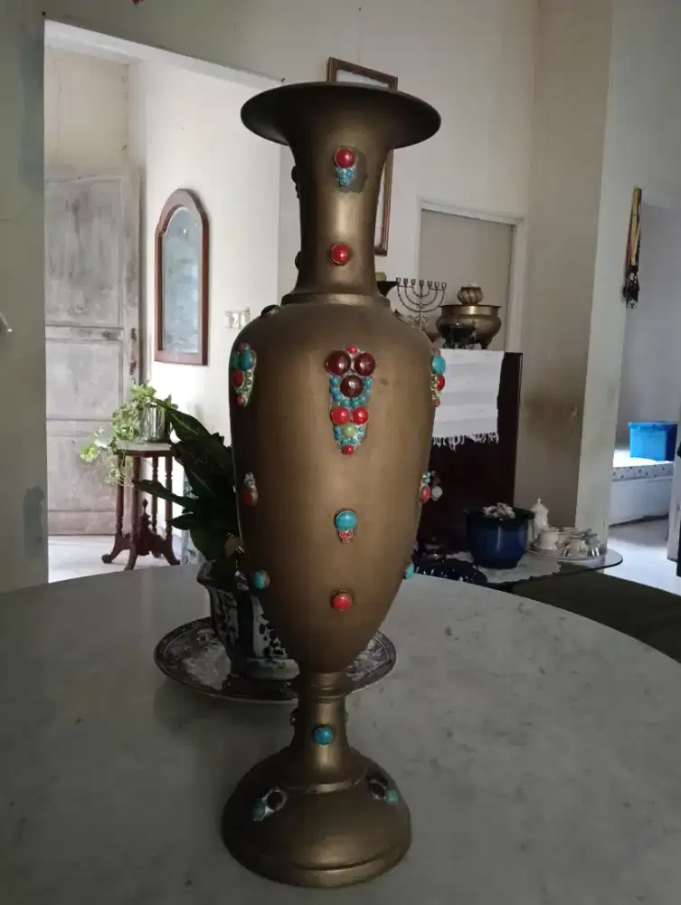 Vintage Brass Vase